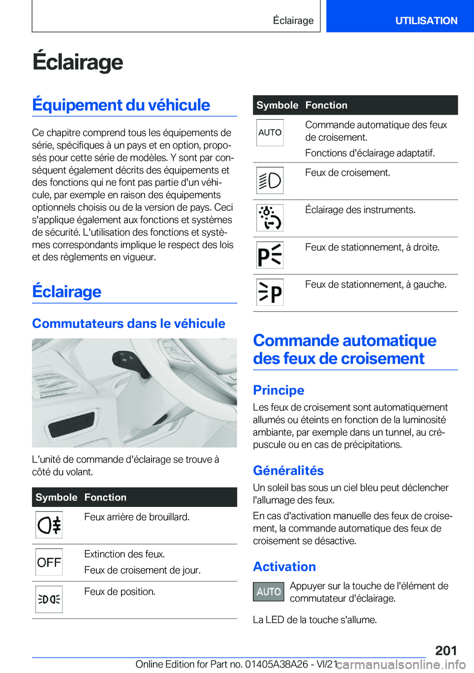 BMW 4 SERIES GRAN COUPE 2022  Notices Demploi (in French) �