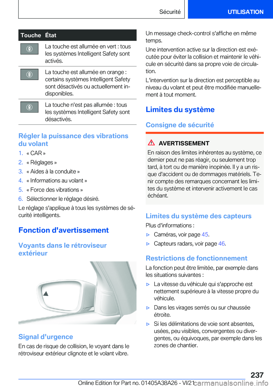 BMW 4 SERIES GRAN COUPE 2022  Notices Demploi (in French) �T�o�u�c�h�e�