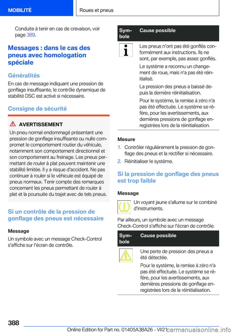 BMW 4 SERIES GRAN COUPE 2022  Notices Demploi (in French) �C�o�n�d�u�i�t�e��