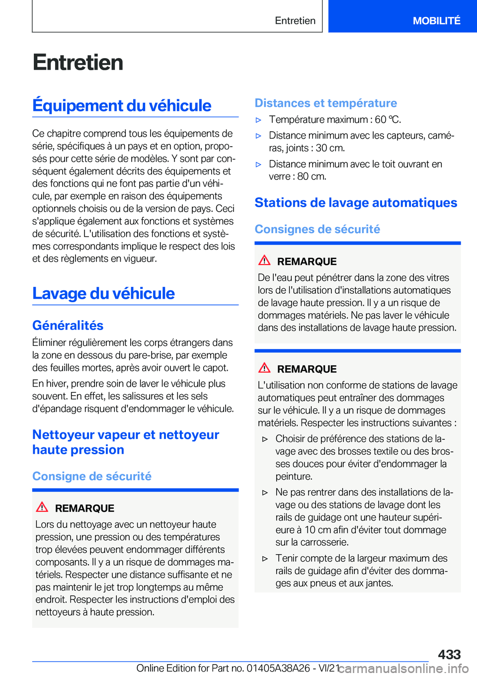 BMW 4 SERIES GRAN COUPE 2022  Notices Demploi (in French) �E�n�t�r�e�t�i�e�n�