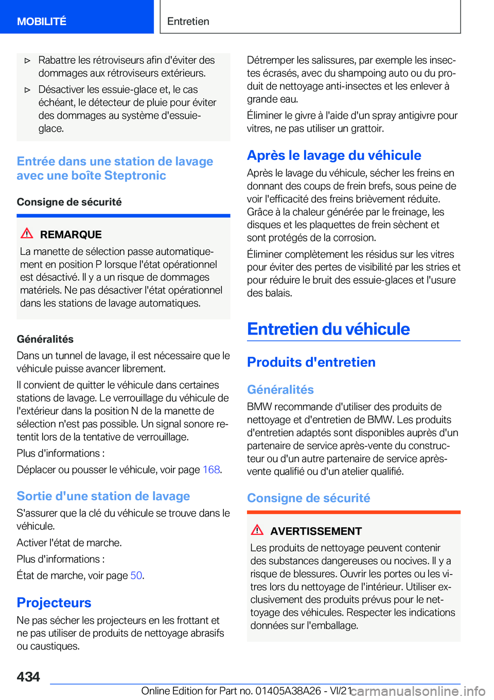 BMW 4 SERIES GRAN COUPE 2022  Notices Demploi (in French) 'x�R�a�b�a�t�t�r�e��l�e�s��r�é�t�r�o�v�i�s�e�u�r�s��a�f�i�n��d�'�é�v�i�t�e�r��d�e�s�d�o�m�m�a�g�e�s��a�u�x��r�é�t�r�o�v�i�s�e�u�r�s��e�x�t�é�r�i�e�u�r�s�.'x�D�é�s�a�c�t�i�v�e�