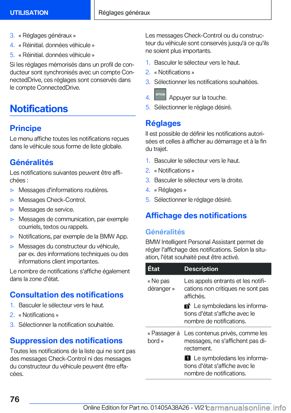 BMW 4 SERIES GRAN COUPE 2022  Notices Demploi (in French) �3�.�k��R�é�g�l�a�g�e�s��g�é�n�é�r�a�u�x��{�4�.�k��R�é�i�n�i�t�i�a�l�.��d�o�n�n�é�e�s��v�é�h�i�c�u�l�e��{�5�.�k��R�é�i�n�i�t�i�a�l�.��d�o�n�n�é�e�s��v�é�h�i�c�u�l�e��{
�S�i��l�e�s