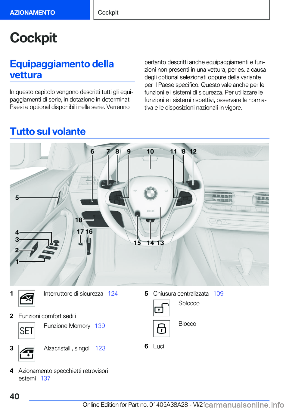 BMW 4 SERIES GRAN COUPE 2022  Libretti Di Uso E manutenzione (in Italian) �C�o�c�k�p�i�t�E�q�u�i�p�a�g�g�i�a�m�e�n�t�o��d�e�l�l�a�v�e�t�t�u�r�a
�I�n��q�u�e�s�t�o��c�a�p�i�t�o�l�o��v�e�n�g�o�n�o��d�e�s�c�r�i�t�t�i��t�u�t�t�i��g�l�i��e�q�u�iª
�p�a�g�g�i�a�m�e�n�t�i�
