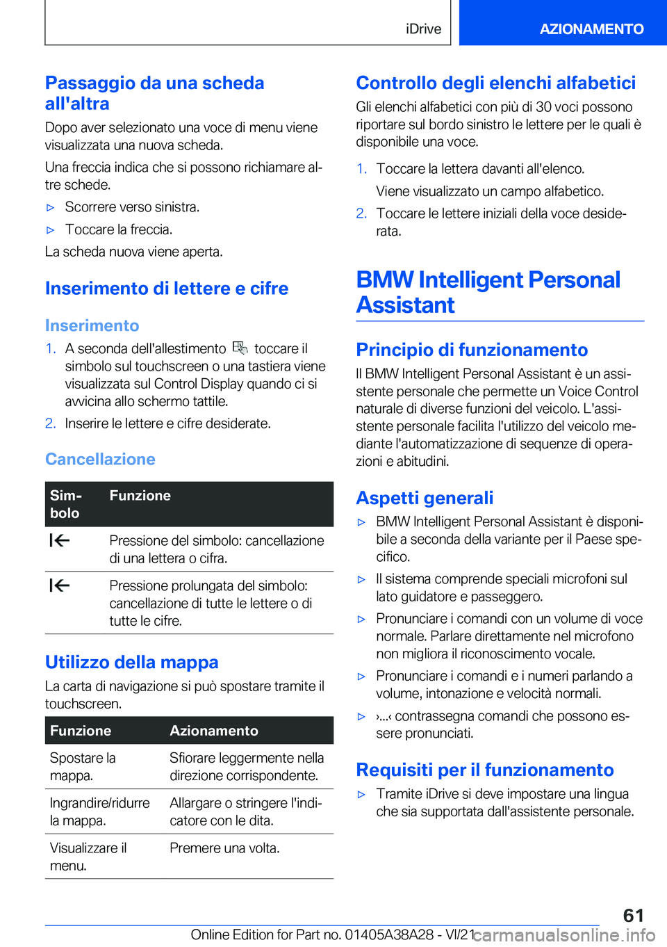 BMW 4 SERIES GRAN COUPE 2022  Libretti Di Uso E manutenzione (in Italian) �P�a�s�s�a�g�g�i�o��d�a��u�n�a��s�c�h�e�d�a
�a�l�l�'�a�l�t�r�a
�D�o�p�o��a�v�e�r��s�e�l�e�z�i�o�n�a�t�o��u�n�a��v�o�c�e��d�i��m�e�n�u��v�i�e�n�e �v�i�s�u�a�l�i�z�z�a�t�a��u�n�a��n�u�o�