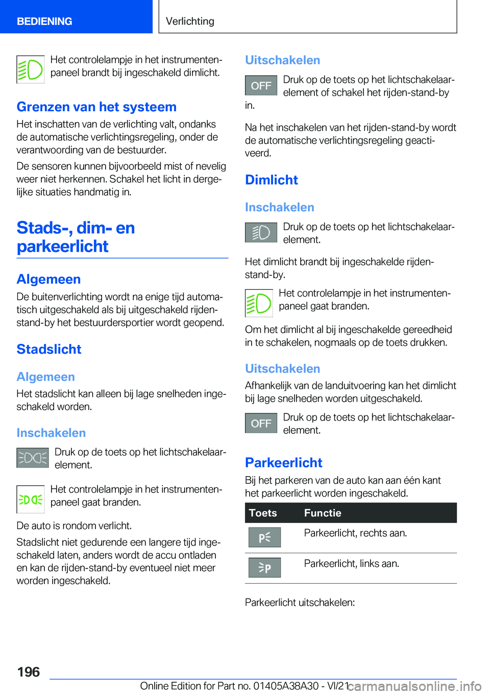 BMW 4 SERIES GRAN COUPE 2022  Instructieboekjes (in Dutch) �H�e�t��c�o�n�t�r�o�l�e�l�a�m�p�j�e��i�n��h�e�t��i�n�s�t�r�u�m�e�n�t�e�nj
�p�a�n�e�e�l��b�r�a�n�d�t��b�i�j��i�n�g�e�s�c�h�a�k�e�l�d��d�i�m�l�i�c�h�t�.
�G�r�e�n�z�e�n��v�a�n��h�e�t��s�y�s�t