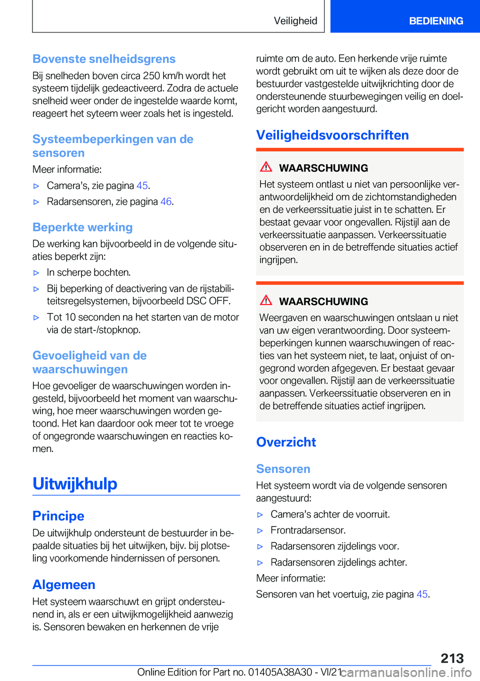 BMW 4 SERIES GRAN COUPE 2022  Instructieboekjes (in Dutch) �B�o�v�e�n�s�t�e��s�n�e�l�h�e�i�d�s�g�r�e�n�s�B�i�j��s�n�e�l�h�e�d�e�n��b�o�v�e�n��c�i�r�c�a��2�5�0��k�m�/�h��w�o�r�d�t��h�e�t�s�y�s�t�e�e�m��t�i�j�d�e�l�i�j�k��g�e�d�e�a�c�t�i�v�e�e�r�d�.�
