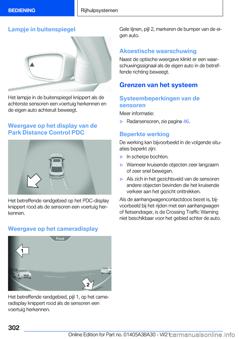 BMW 4 SERIES GRAN COUPE 2022  Instructieboekjes (in Dutch) �L�a�m�p�j�e��i�n��b�u�i�t�e�n�s�p�i�e�g�e�l
�H�e�t��l�a�m�p�j�e��i�n��d�e��b�u�i�t�e�n�s�p�i�e�g�e�l��k�n�i�p�p�e�r�t��a�l�s��d�e
�a�c�h�t�e�r�s�t�e��s�e�n�s�o�r�e�n��e�e�n��v�o�e�r�t�u�i