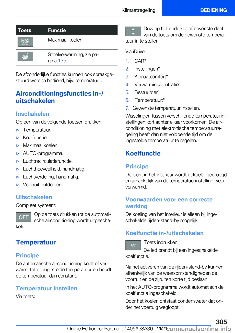 BMW 4 SERIES GRAN COUPE 2022  Instructieboekjes (in Dutch) �T�o�e�t�s�F�u�n�c�t�i�e�M�a�x�i�m�a�a�l��k�o�e�l�e�n�.�S�t�o�e�l�v�e�r�w�a�r�m�i�n�g�,��z�i�e��p�aj
�g�i�n�a� �1�3�9�.
�D�e��a�f�z�o�n�d�e�r�l�i�j�k�e��f�u�n�c�t�i�e�s��k�u�n�n�e�n��o�o�k��