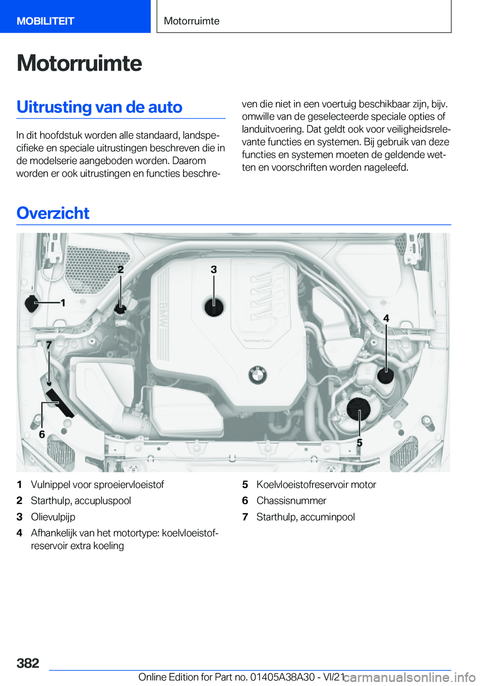 BMW 4 SERIES GRAN COUPE 2022  Instructieboekjes (in Dutch) �M�o�t�o�r�r�u�i�m�t�e�U�i�t�r�u�s�t�i�n�g��v�a�n��d�e��a�u�t�o
�I�n��d�i�t��h�o�o�f�d�s�t�u�k��w�o�r�d�e�n��a�l�l�e��s�t�a�n�d�a�a�r�d�,��l�a�n�d�s�p�ej�c�i�f�i�e�k�e��e�n��s�p�e�c�i�a�l�