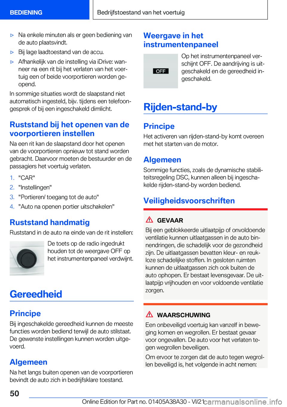 BMW 4 SERIES GRAN COUPE 2022  Instructieboekjes (in Dutch) 'x�N�a��e�n�k�e�l�e��m�i�n�u�t�e�n��a�l�s��e�r��g�e�e�n��b�e�d�i�e�n�i�n�g��v�a�n�d�e��a�u�t�o��p�l�a�a�t�s�v�i�n�d�t�.'x�B�i�j��l�a�g�e��l�a�a�d�t�o�e�s�t�a�n�d��v�a�n��d�e��a�c