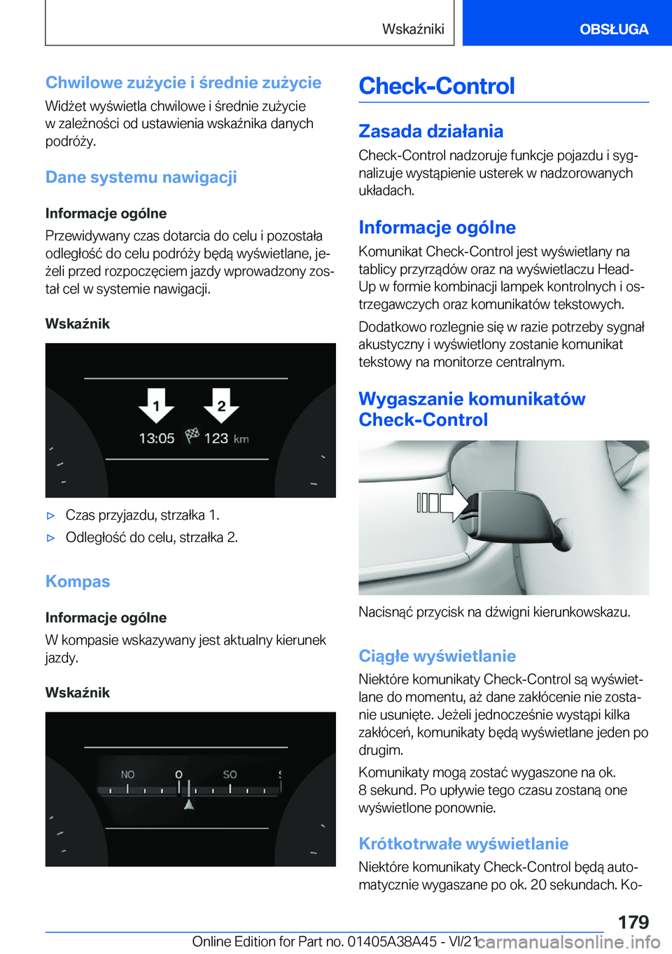 BMW 4 SERIES GRAN COUPE 2022  Instrukcja obsługi (in Polish) �C�h�w�i�l�o�w�e��z�u9�y�c�i�e��i��r�e�d�n�i�e��z�u9�y�c�i�e�W�i�d9�e�t��w�y�w�i�e�t�l�a��c�h�w�i�l�o�w�e��i��r�e�d�n�i�e��z�u9�y�c�i�e�w��z�a�l�e9�n�o�c�i��o�d��u�s�t�a�w�i�e