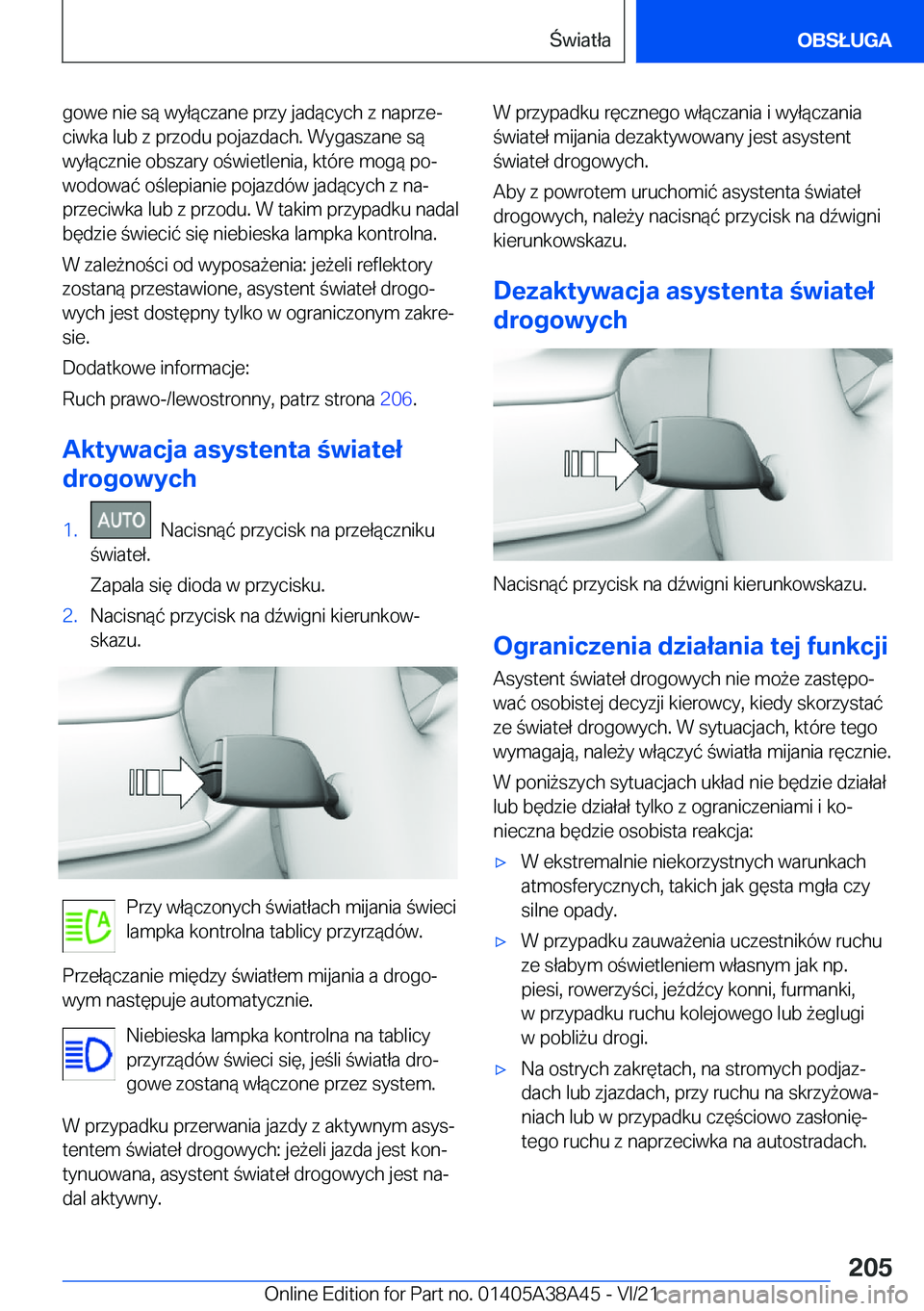 BMW 4 SERIES GRAN COUPE 2022  Instrukcja obsługi (in Polish) �g�o�w�e��n�i�e��s�