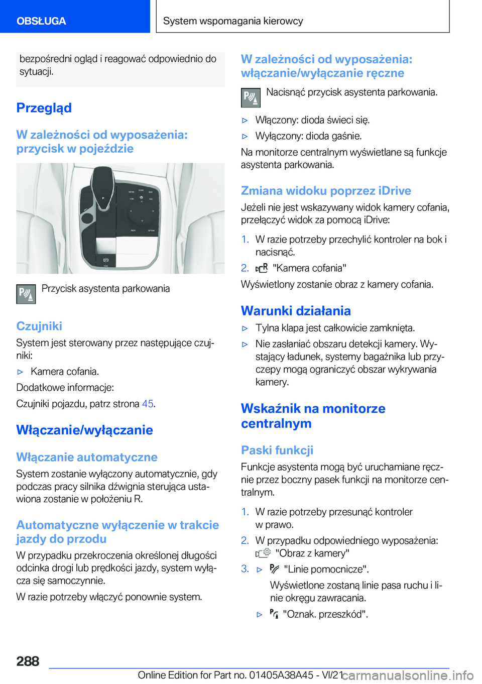 BMW 4 SERIES GRAN COUPE 2022  Instrukcja obsługi (in Polish) �b�e�z�p�o�r�e�d�n�i��o�g�l�