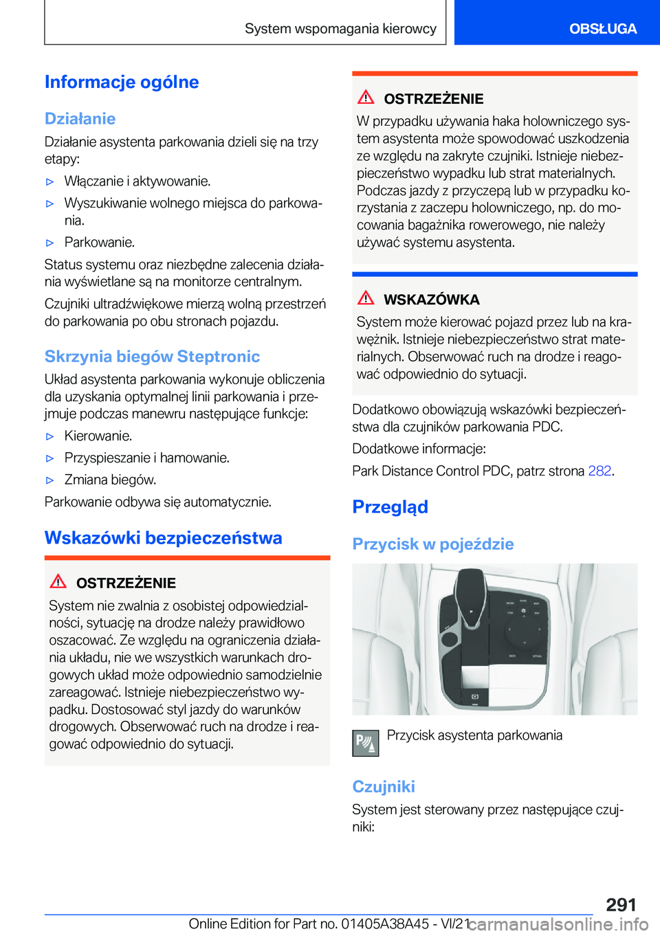 BMW 4 SERIES GRAN COUPE 2022  Instrukcja obsługi (in Polish) �I�n�f�o�r�m�a�c�j�e��o�g�