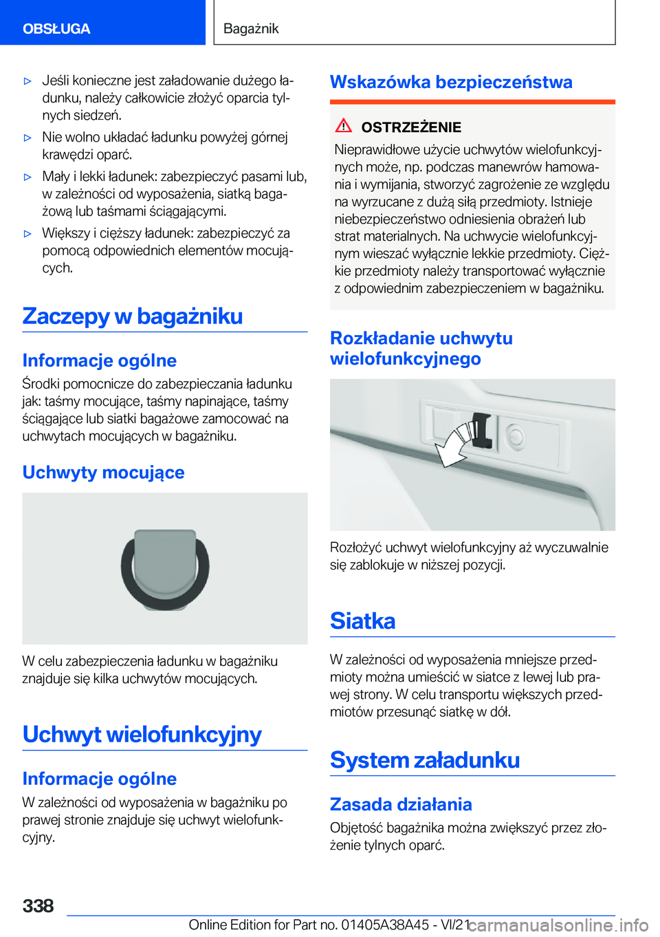 BMW 4 SERIES GRAN COUPE 2022  Instrukcja obsługi (in Polish) 'x�J�e�l�i��k�o�n�i�e�c�z�n�e��j�e�s�t��z�a�ł�a�d�o�w�a�n�i�e��d�u9�e�g�o��ł�aj�d�u�n�k�u�,��n�a�l�e9�y��c�a�ł�k�o�w�i�c�i�e��z�ł�o9�y�
