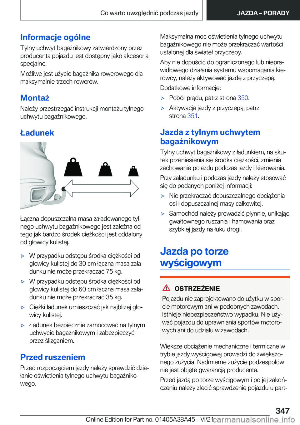 BMW 4 SERIES GRAN COUPE 2022  Instrukcja obsługi (in Polish) �I�n�f�o�r�m�a�c�j�e��o�g�