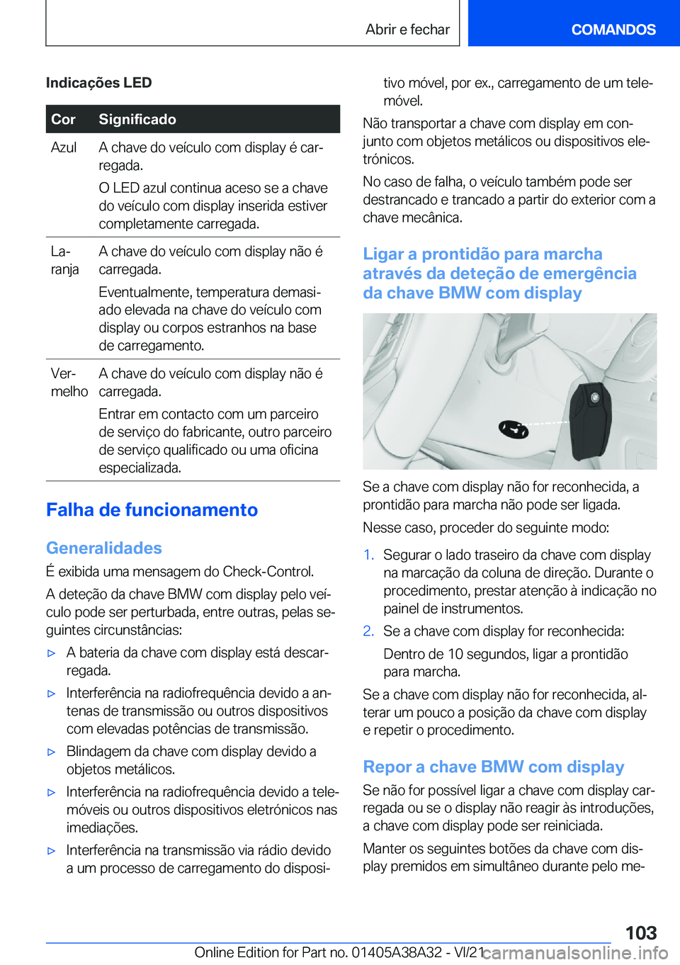 BMW 4 SERIES GRAN COUPE 2022  Manual do condutor (in Portuguese) �I�n�d�i�c�a�