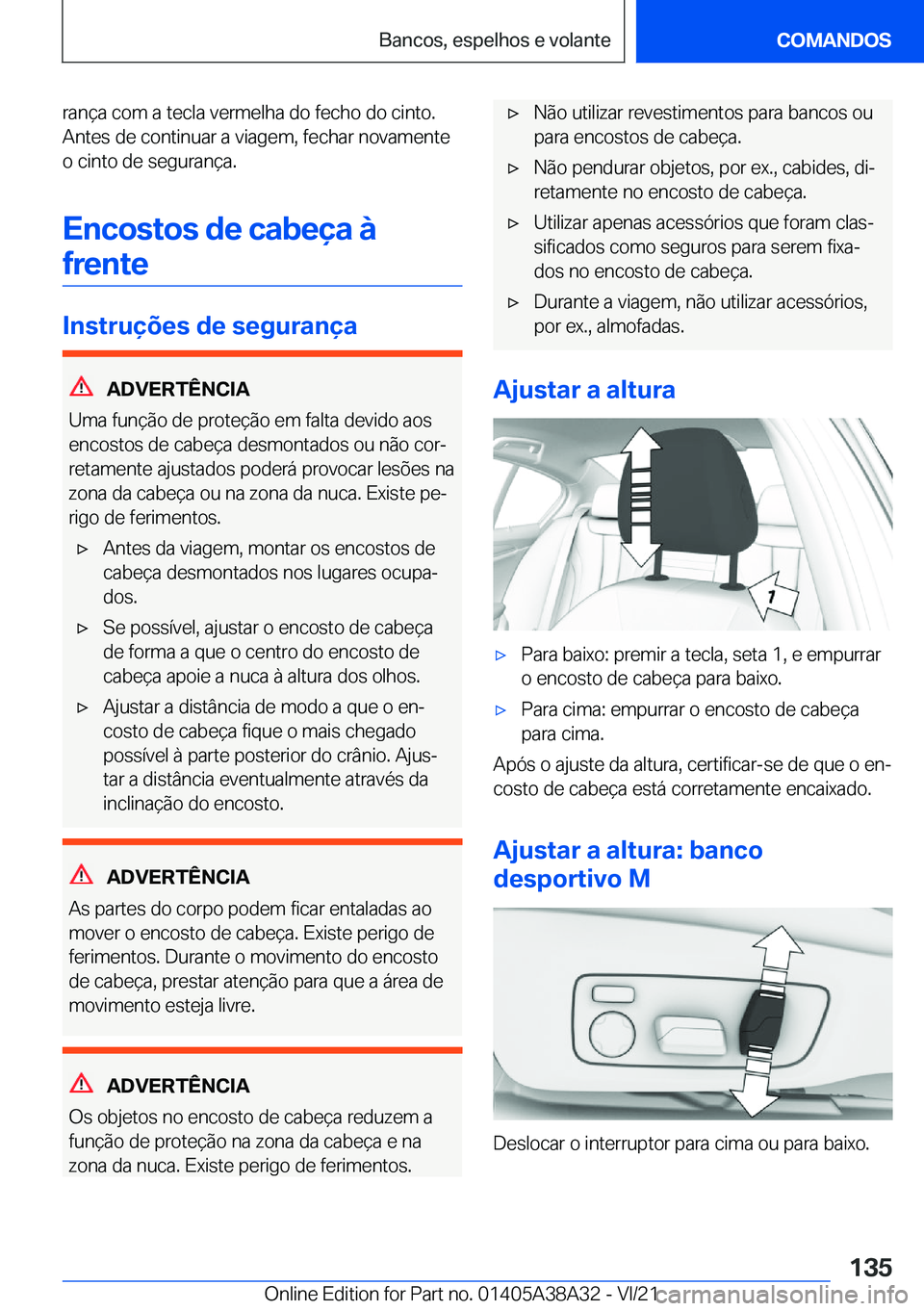 BMW 4 SERIES GRAN COUPE 2022  Manual do condutor (in Portuguese) �r�a�n�