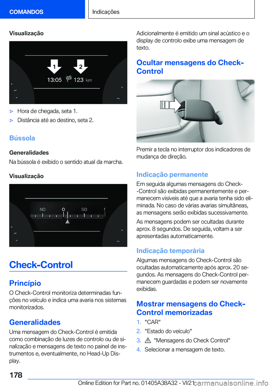 BMW 4 SERIES GRAN COUPE 2022  Manual do condutor (in Portuguese) �V�i�s�u�a�l�i�z�a�