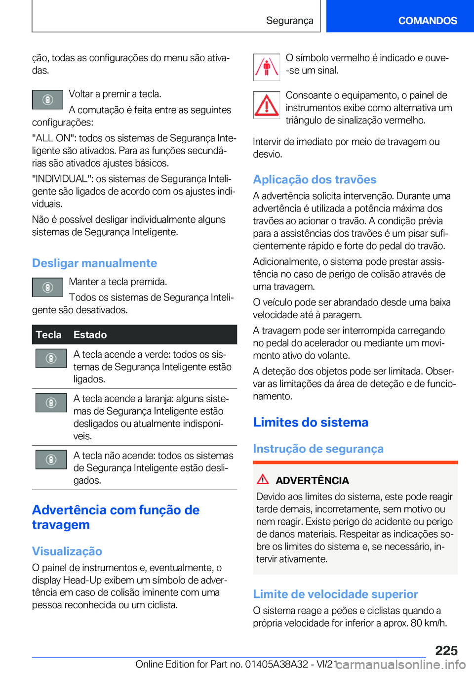 BMW 4 SERIES GRAN COUPE 2022  Manual do condutor (in Portuguese) �