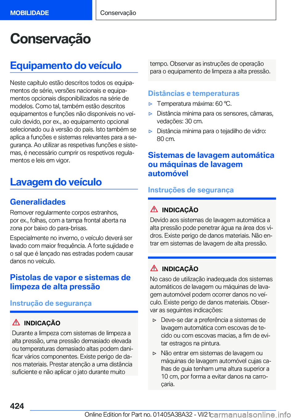 BMW 4 SERIES GRAN COUPE 2022  Manual do condutor (in Portuguese) �C�o�n�s�e�r�v�a�