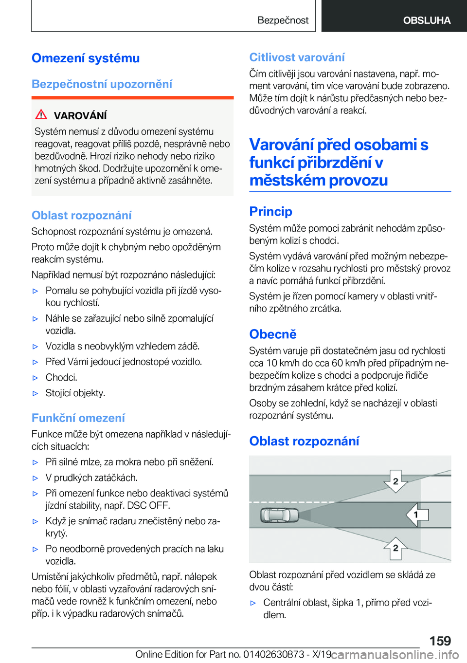 BMW 4 SERIES GRAN COUPE 2020  Návod na použití (in Czech) �O�m�e�z�e�n�