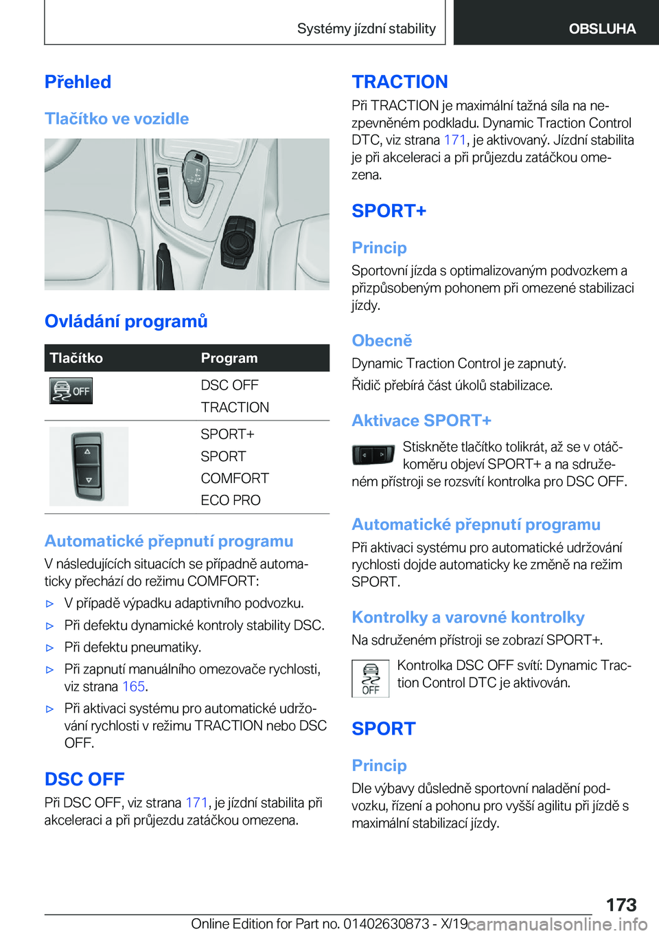 BMW 4 SERIES GRAN COUPE 2020  Návod na použití (in Czech) �P�e�h�l�e�d
�T�l�a�č�
