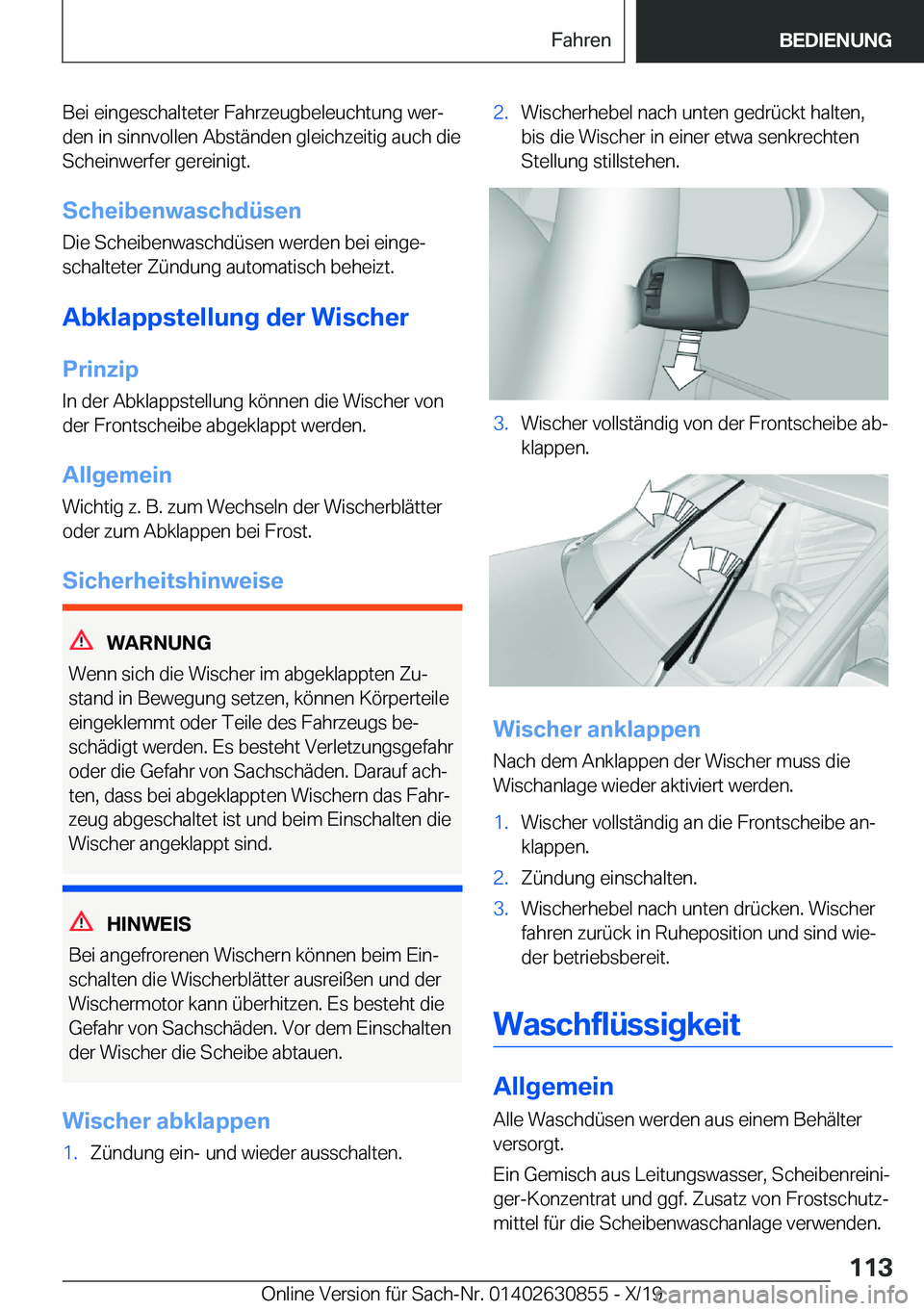 BMW 4 SERIES GRAN COUPE 2020  Betriebsanleitungen (in German) �B�e�i��e�i�n�g�e�s�c�h�a�l�t�e�t�e�r��F�a�h�r�z�e�u�g�b�e�l�e�u�c�h�t�u�n�g��w�e�rj
�d�e�n��i�n��s�i�n�n�v�o�l�l�e�n��A�b�s�t�