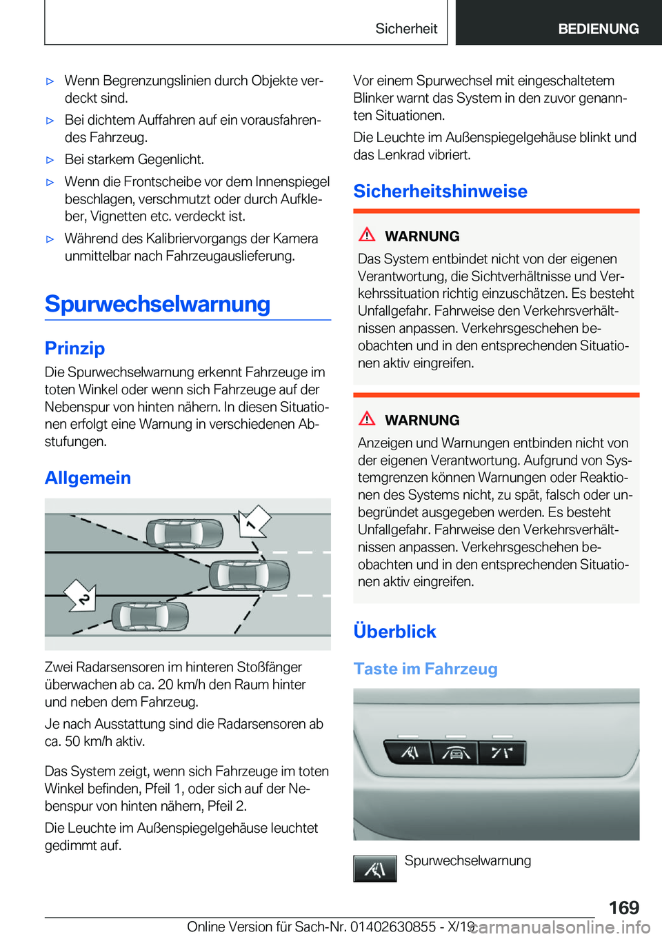 BMW 4 SERIES GRAN COUPE 2020  Betriebsanleitungen (in German) x�W�e�n�n��B�e�g�r�e�n�z�u�n�g�s�l�i�n�i�e�n��d�u�r�c�h��O�b�j�e�k�t�e��v�e�rj
�d�e�c�k�t��s�i�n�d�.x�B�e�i��d�i�c�h�t�e�m��A�u�f�f�a�h�r�e�n��a�u�f��e�i�n��v�o�r�a�u�s�f�a�h�r�e�nj
�d�e