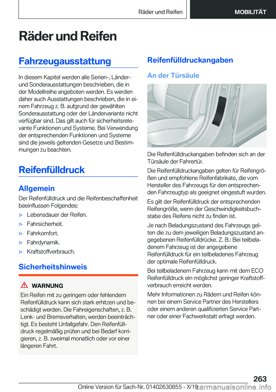 BMW 4 SERIES GRAN COUPE 2020  Betriebsanleitungen (in German) �R�