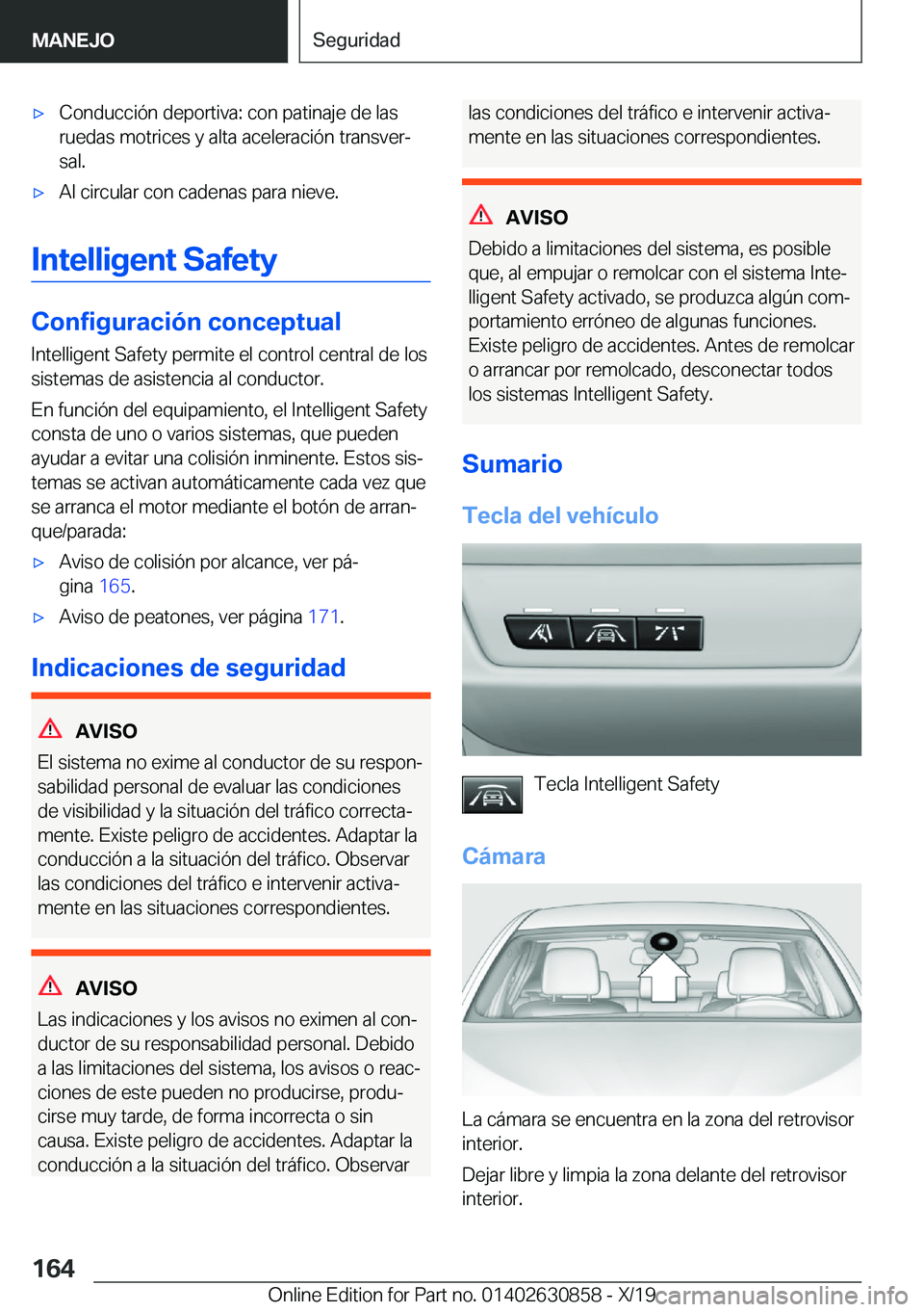 BMW 4 SERIES GRAN COUPE 2020  Manuales de Empleo (in Spanish) x�C�o�n�d�u�c�c�i�