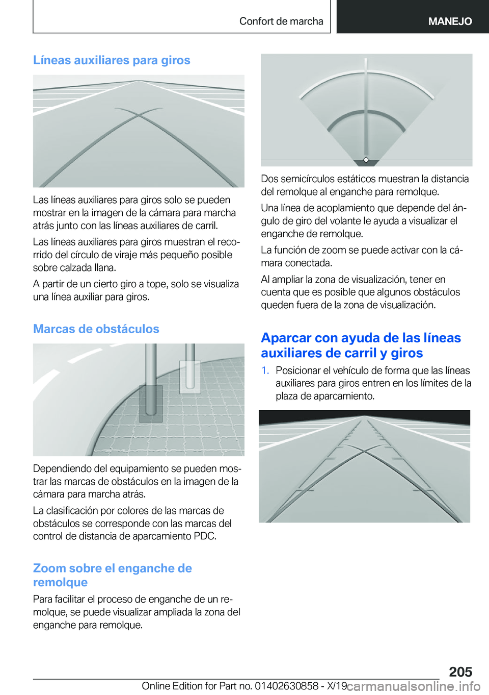 BMW 4 SERIES GRAN COUPE 2020  Manuales de Empleo (in Spanish) �L�