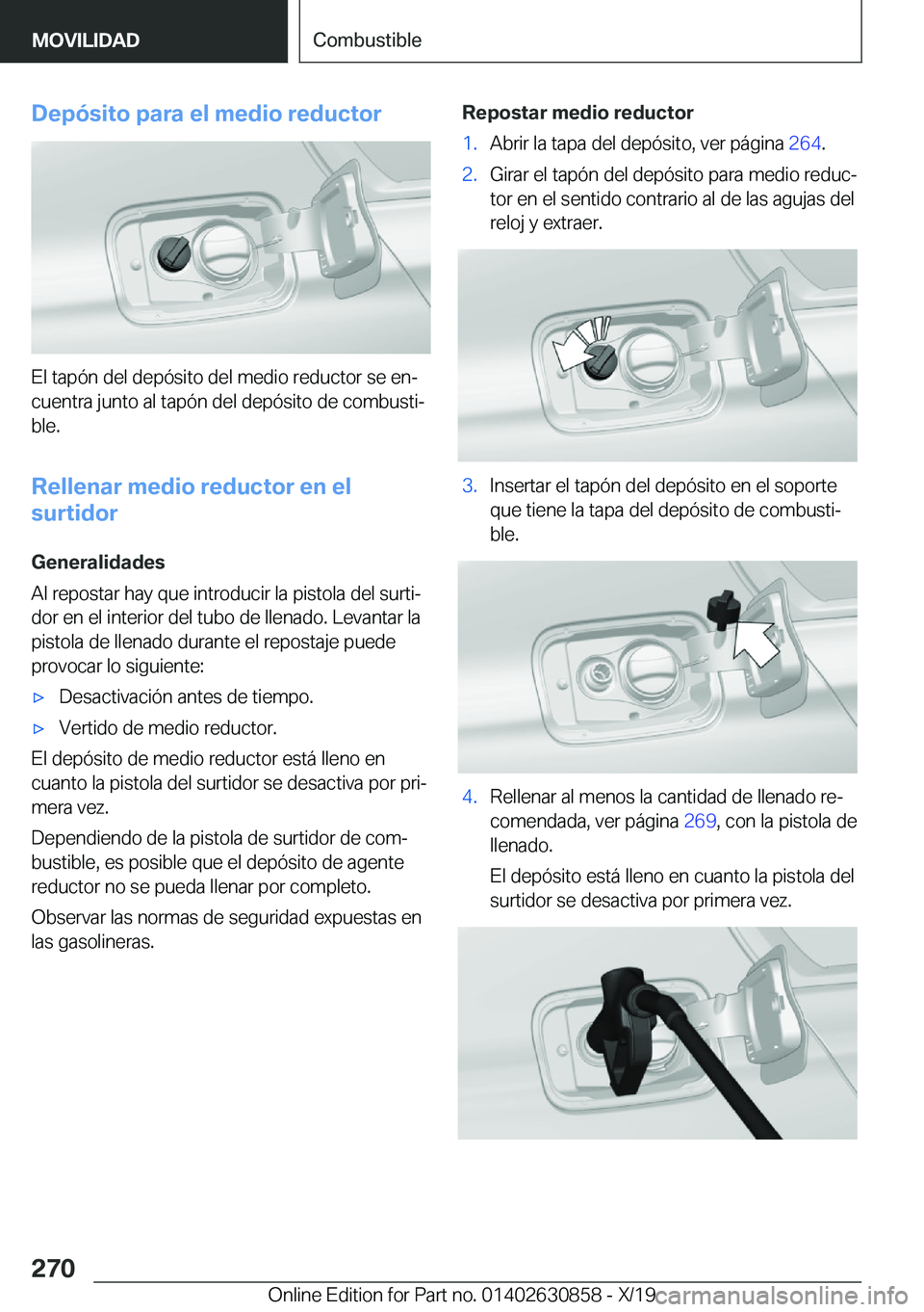 BMW 4 SERIES GRAN COUPE 2020  Manuales de Empleo (in Spanish) �D�e�p�