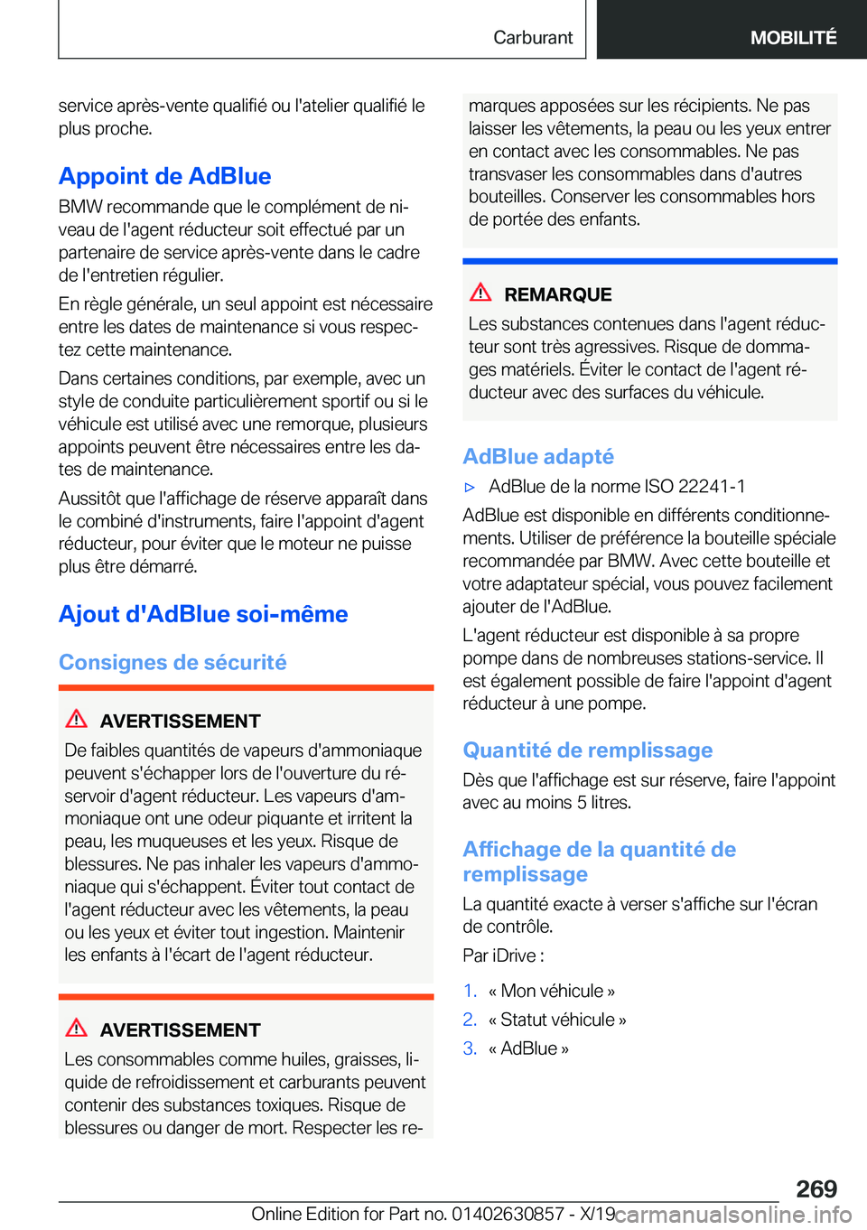BMW 4 SERIES GRAN COUPE 2020  Notices Demploi (in French) �s�e�r�v�i�c�e��a�p�r�è�s�-�v�e�n�t�e��q�u�a�l�i�f�i�é��o�u��l�'�a�t�e�l�i�e�r��q�u�a�l�i�f�i�é��l�e
�p�l�u�s��p�r�o�c�h�e�.
�A�p�p�o�i�n�t��d�e��A�d�B�l�u�e �B�M�W��r�e�c�o�m�m�a�n�d