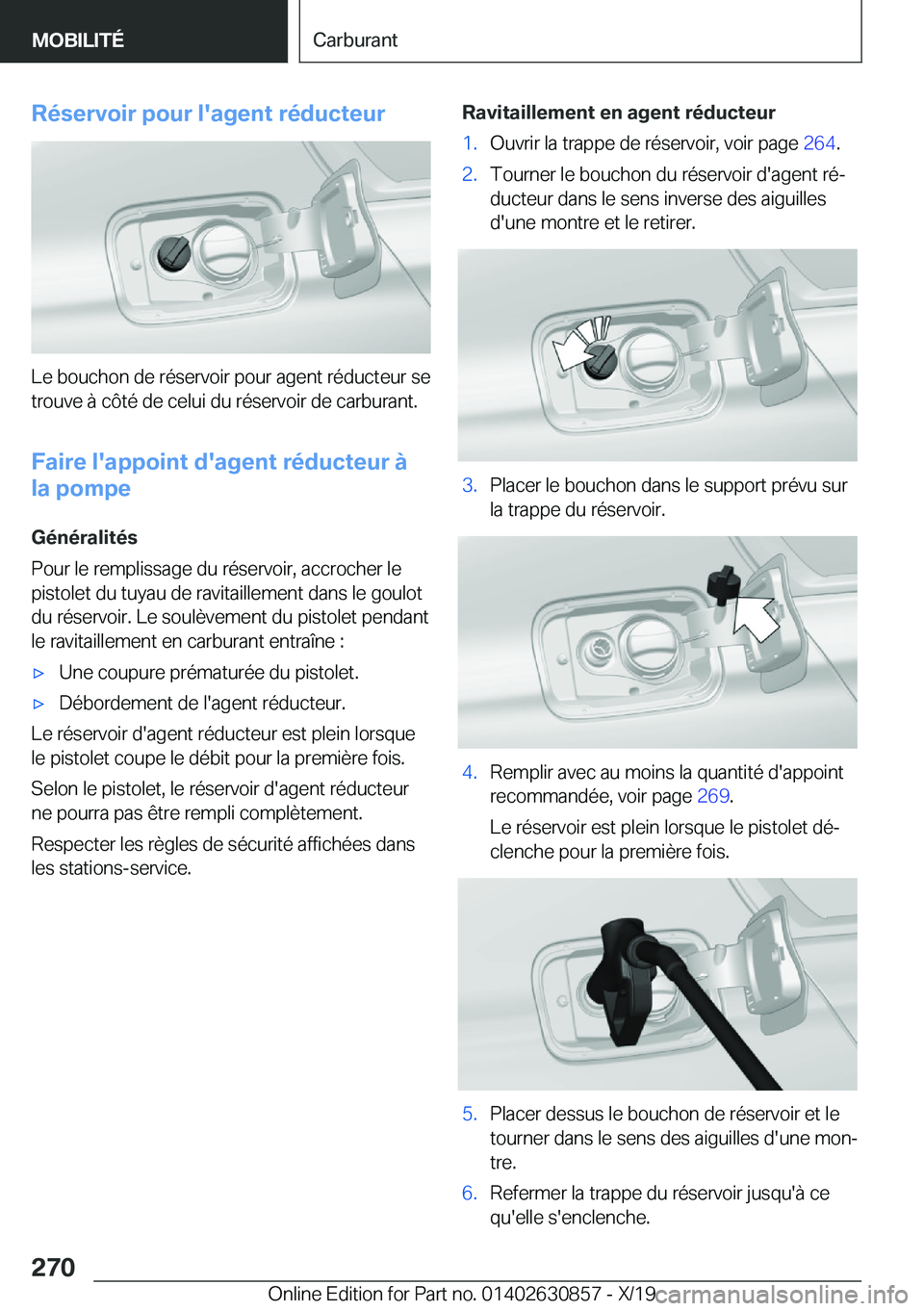BMW 4 SERIES GRAN COUPE 2020  Notices Demploi (in French) �R�é�s�e�r�v�o�i�r��p�o�u�r��l�'�a�g�e�n�t��r�é�d�u�c�t�e�u�r
�L�e��b�o�u�c�h�o�n��d�e��r�é�s�e�r�v�o�i�r��p�o�u�r��a�g�e�n�t��r�é�d�u�c�t�e�u�r��s�e�t�r�o�u�v�e��