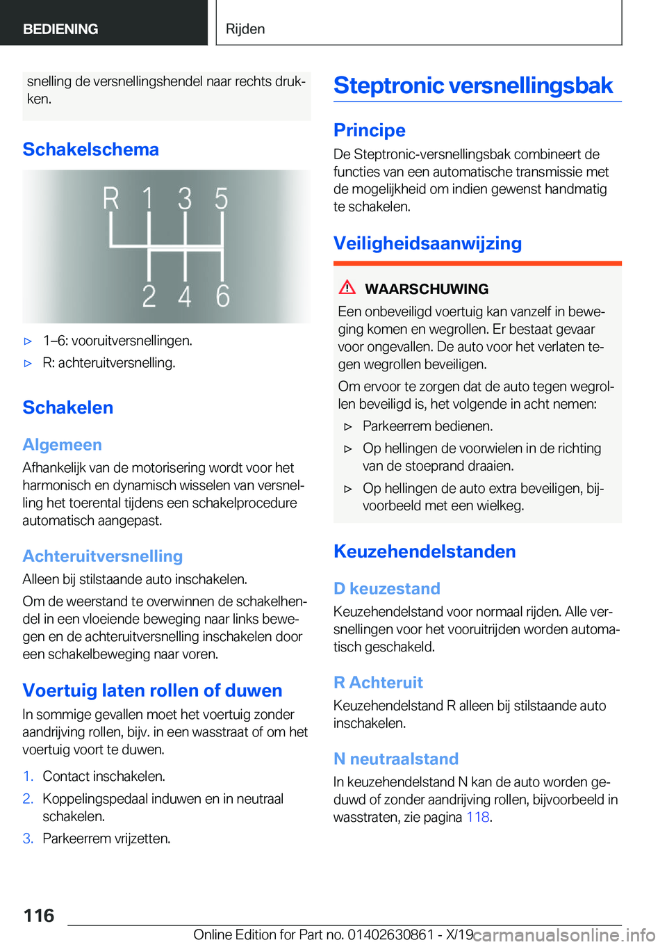BMW 4 SERIES GRAN COUPE 2020  Instructieboekjes (in Dutch) �s�n�e�l�l�i�n�g��d�e��v�e�r�s�n�e�l�l�i�n�g�s�h�e�n�d�e�l��n�a�a�r��r�e�c�h�t�s��d�r�u�kj
�k�e�n�.
�S�c�h�a�k�e�l�s�c�h�e�m�a'x�1m�6�:��v�o�o�r�u�i�t�v�e�r�s�n�e�l�l�i�n�g�e�n�.'x�R�: