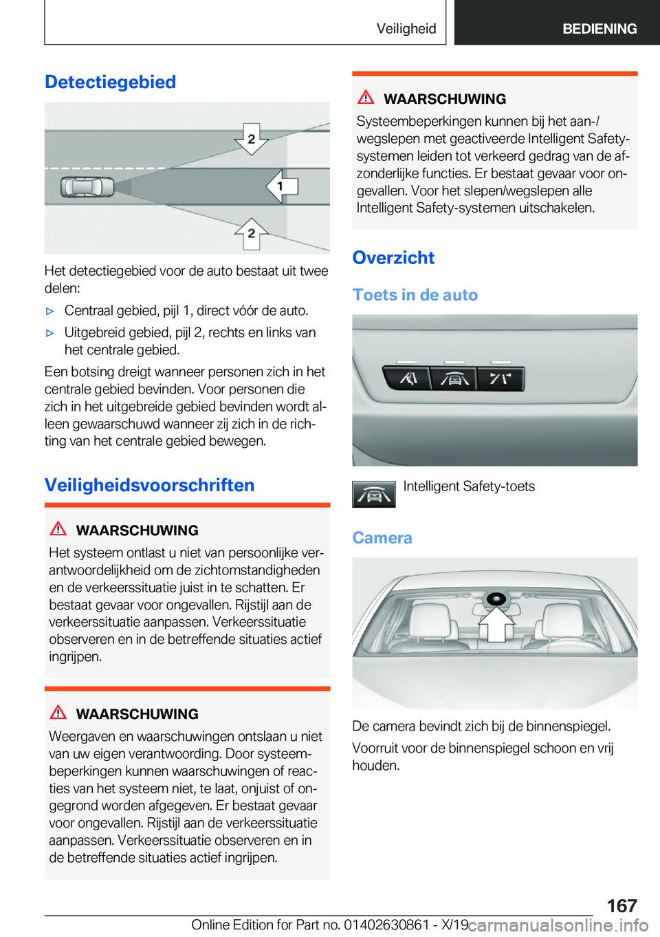BMW 4 SERIES GRAN COUPE 2020  Instructieboekjes (in Dutch) �D�e�t�e�c�t�i�e�g�e�b�i�e�d
�H�e�t��d�e�t�e�c�t�i�e�g�e�b�i�e�d��v�o�o�r��d�e��a�u�t�o��b�e�s�t�a�a�t��u�i�t��t�w�e�e�d�e�l�e�n�:
'x�C�e�n�t�r�a�a�l��g�e�b�i�e�d�,��p�i�j�l��1�,��d�i�r
