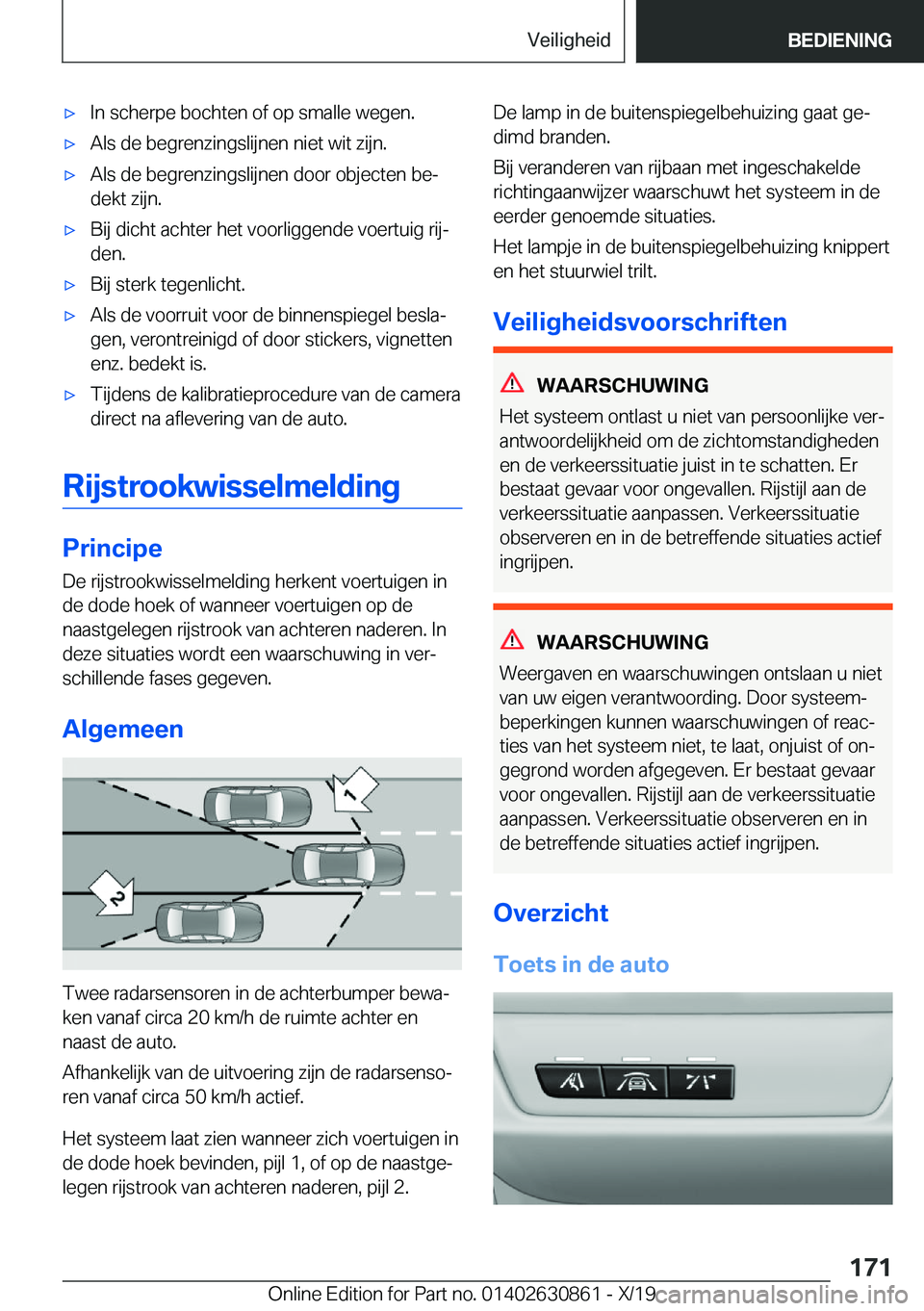BMW 4 SERIES GRAN COUPE 2020  Instructieboekjes (in Dutch) 'x�I�n��s�c�h�e�r�p�e��b�o�c�h�t�e�n��o�f��o�p��s�m�a�l�l�e��w�e�g�e�n�.'x�A�l�s��d�e��b�e�g�r�e�n�z�i�n�g�s�l�i�j�n�e�n��n�i�e�t��w�i�t��z�i�j�n�.'x�A�l�s��d�e��b�e�g�r�e�n�z