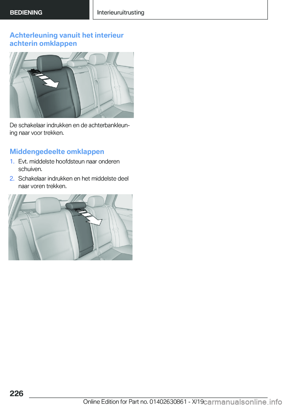 BMW 4 SERIES GRAN COUPE 2020  Instructieboekjes (in Dutch) �A�c�h�t�e�r�l�e�u�n�i�n�g��v�a�n�u�i�t��h�e�t��i�n�t�e�r�i�e�u�r
�a�c�h�t�e�r�i�n��o�m�k�l�a�p�p�e�n
�D�e��s�c�h�a�k�e�l�a�a�r��i�n�d�r�u�k�k�e�n��e�n��d�e��a�c�h�t�e�r�b�a�n�k�l�e�u�nj �i�