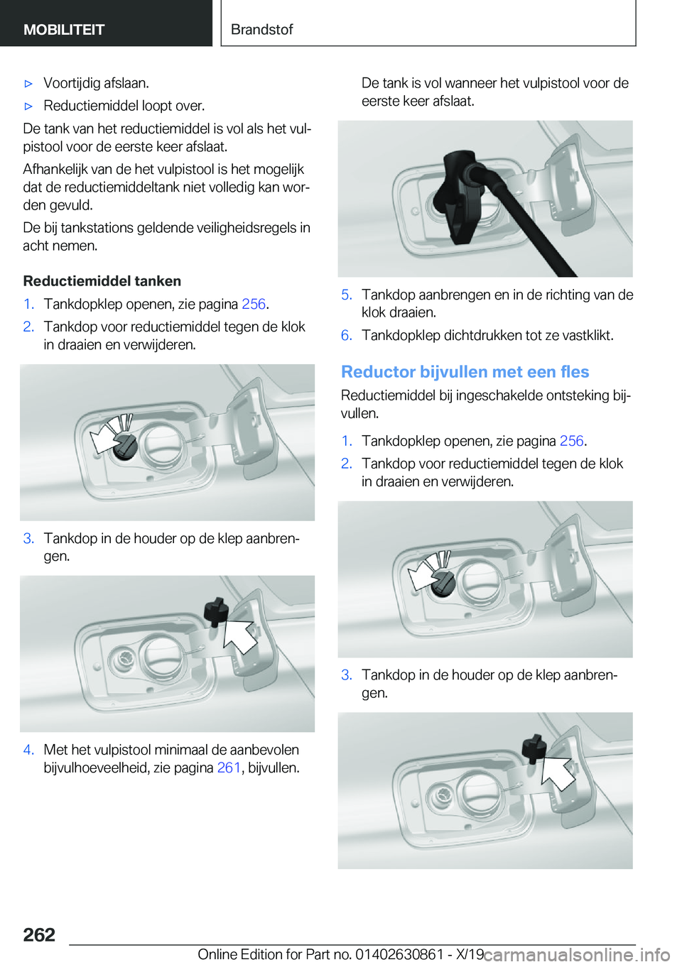 BMW 4 SERIES GRAN COUPE 2020  Instructieboekjes (in Dutch) 'x�V�o�o�r�t�i�j�d�i�g��a�f�s�l�a�a�n�.'x�R�e�d�u�c�t�i�e�m�i�d�d�e�l��l�o�o�p�t��o�v�e�r�.
�D�e��t�a�n�k��v�a�n��h�e�t��r�e�d�u�c�t�i�e�m�i�d�d�e�l��i�s��v�o�l��a�l�s��h�e�t��v�u�