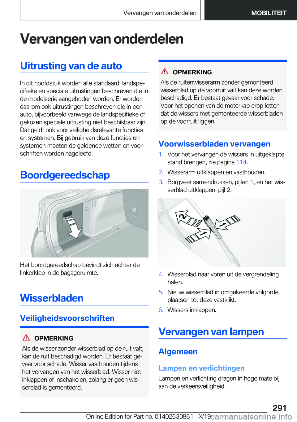 BMW 4 SERIES GRAN COUPE 2020  Instructieboekjes (in Dutch) �V�e�r�v�a�n�g�e�n��v�a�n��o�n�d�e�r�d�e�l�e�n�U�i�t�r�u�s�t�i�n�g��v�a�n��d�e��a�u�t�o
�I�n��d�i�t��h�o�o�f�d�s�t�u�k��w�o�r�d�e�n��a�l�l�e��s�t�a�n�d�a�a�r�d�,��l�a�n�d�s�p�ej�c�i�f�i�e�
