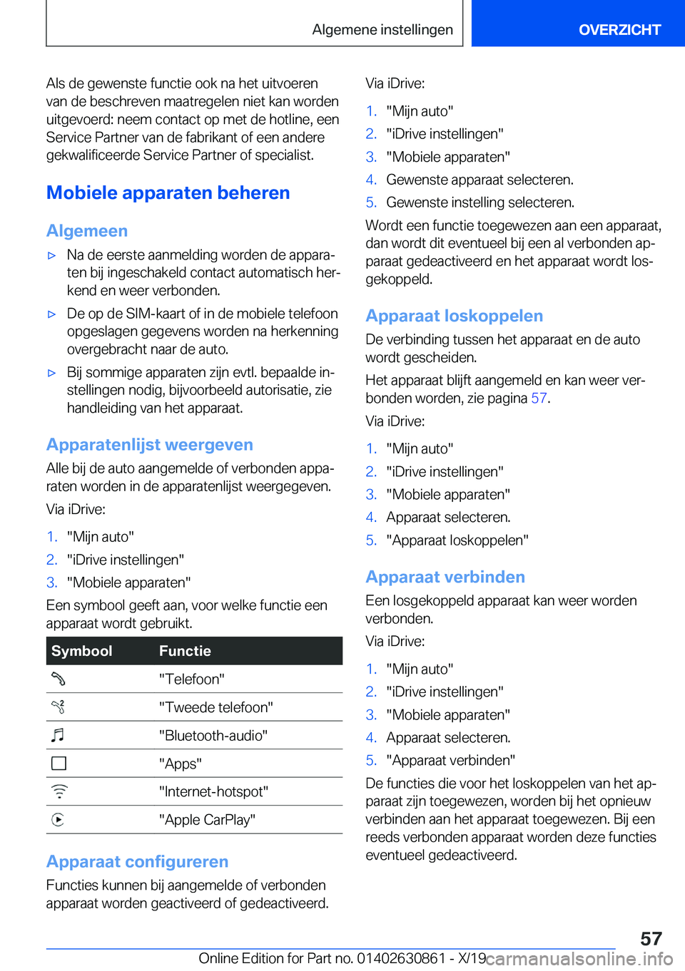 BMW 4 SERIES GRAN COUPE 2020  Instructieboekjes (in Dutch) �A�l�s��d�e��g�e�w�e�n�s�t�e��f�u�n�c�t�i�e��o�o�k��n�a��h�e�t��u�i�t�v�o�e�r�e�n�v�a�n��d�e��b�e�s�c�h�r�e�v�e�n��m�a�a�t�r�e�g�e�l�e�n��n�i�e�t��k�a�n��w�o�r�d�e�n�u�i�t�g�e�v�o�e�r�d�: