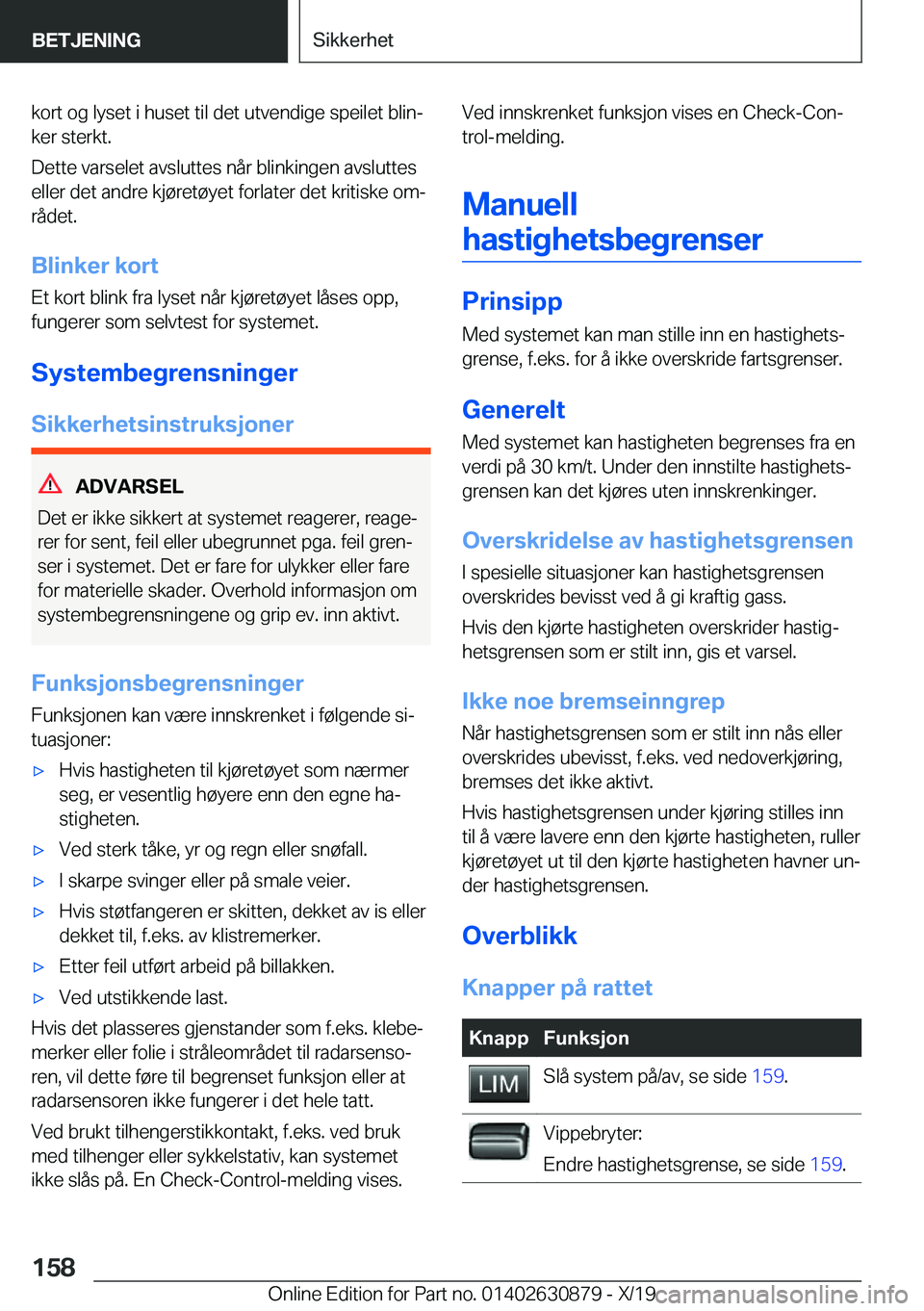 BMW 4 SERIES GRAN COUPE 2020  InstruksjonsbØker (in Norwegian) �k�o�r�t��o�g��l�y�s�e�t��i��h�u�s�e�t��t�i�l��d�e�t��u�t�v�e�n�d�i�g�e��s�p�e�i�l�e�t��b�l�i�nj
�k�e�r��s�t�e�r�k�t�.
�D�e�t�t�e��v�a�r�s�e�l�e�t��a�v�s�l�u�t�t�e�s��n�å�r��b�l�i�n�k�