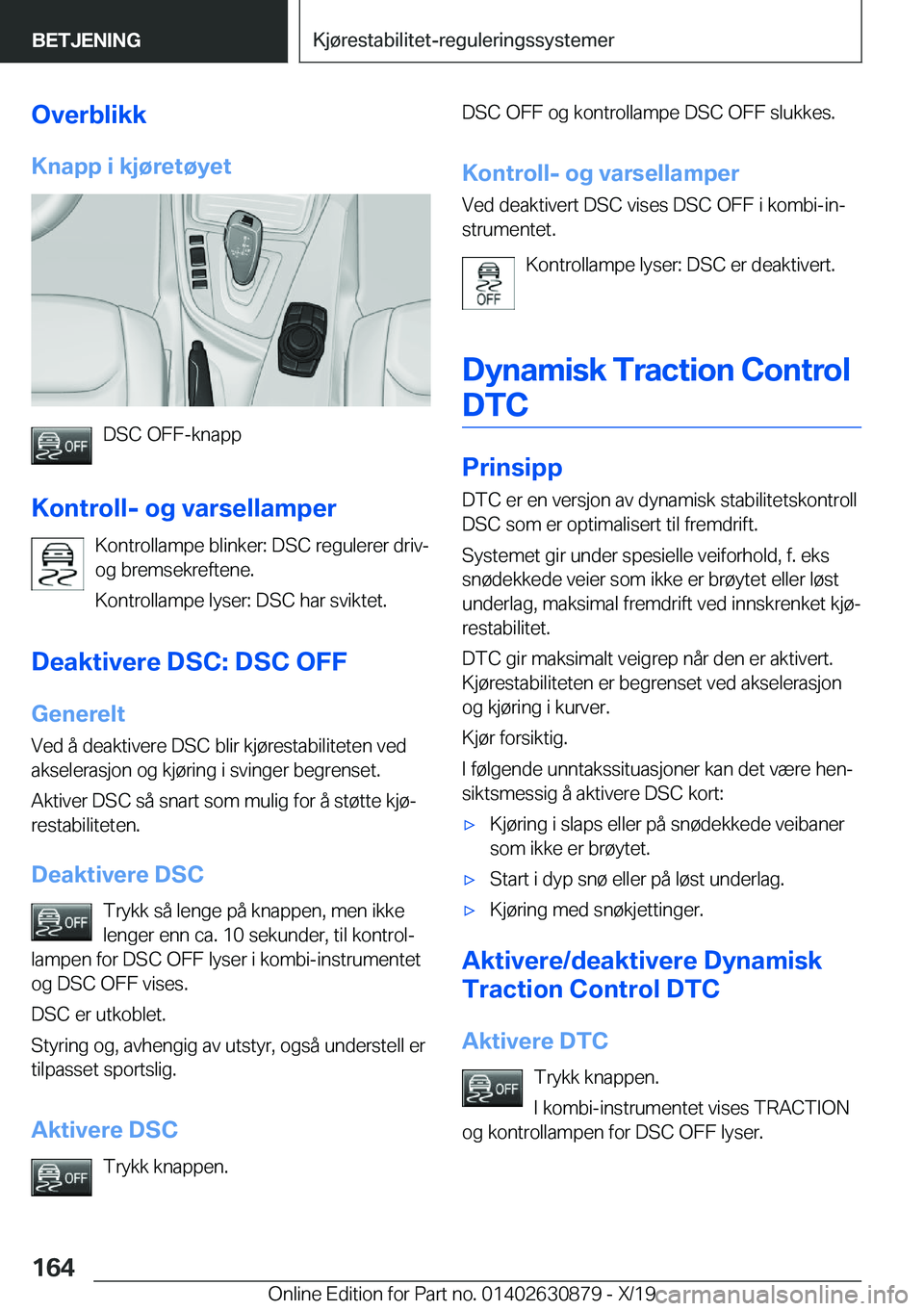 BMW 4 SERIES GRAN COUPE 2020  InstruksjonsbØker (in Norwegian) �O�v�e�r�b�l�i�k�k�K�n�a�p�p��i��k�j�