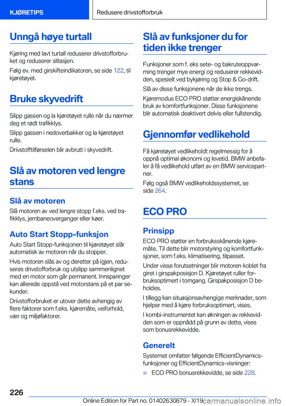 BMW 4 SERIES GRAN COUPE 2020  InstruksjonsbØker (in Norwegian) �U�n�n�g�å��h�