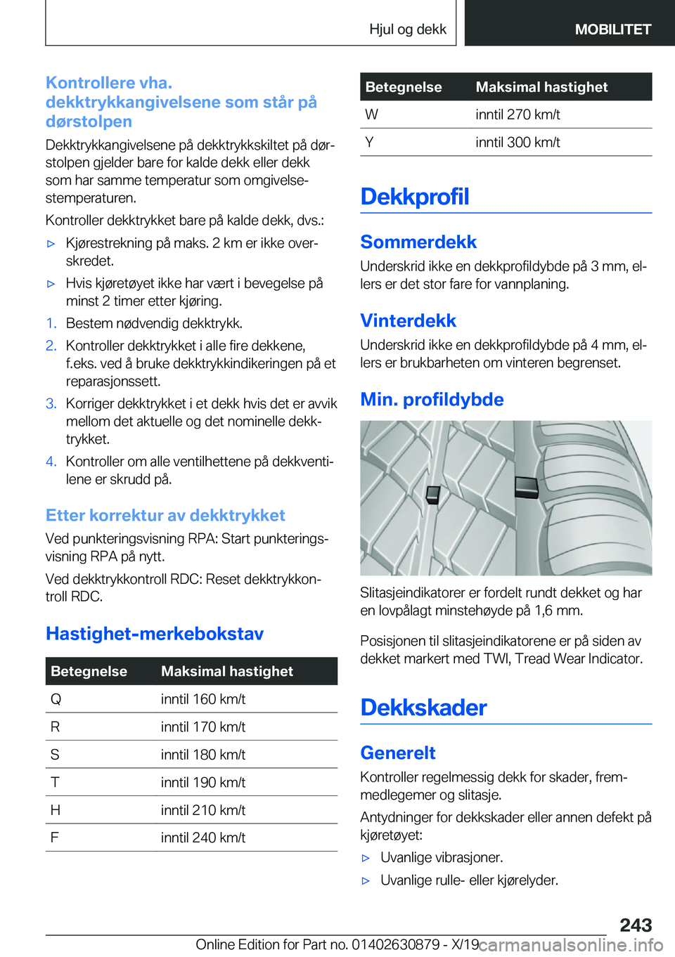 BMW 4 SERIES GRAN COUPE 2020  InstruksjonsbØker (in Norwegian) �K�o�n�t�r�o�l�l�e�r�e��v�h�a�.
�d�e�k�k�t�r�y�k�k�a�n�g�i�v�e�l�s�e�n�e��s�o�m��s�t�å�r��p�å
�d�