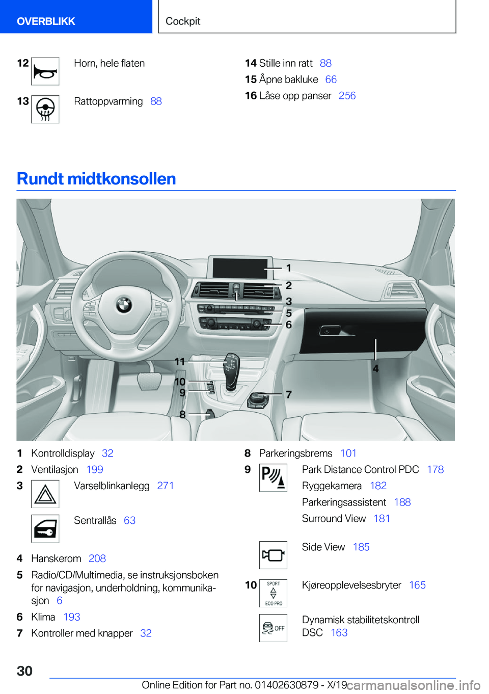 BMW 4 SERIES GRAN COUPE 2020  InstruksjonsbØker (in Norwegian) �1�2�H�o�r�n�,��h�e�l�e��f�l�a�t�e�n�1�3�R�a�t�t�o�p�p�v�a�r�m�i�n�g\_�8�8�1�4�S�t�i�l�l�e��i�n�n��r�a�t�t\_�8�8�1�5�