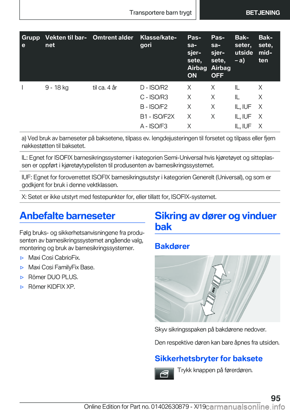 BMW 4 SERIES GRAN COUPE 2020  InstruksjonsbØker (in Norwegian) �G�r�u�p�p
�e�V�e�k�t�e�n��t�i�l��b�a�rj
�n�e�t�O�m�t�r�e�n�t��a�l�d�e�r�K�l�a�s�s�e�/�k�a�t�ej
�g�o�r�i�P�a�sj
�s�aj
�s�j�e�rj
�s�e�t�e�,
�A�i�r�b�a�g
�O�N�P�a�sj
�s�aj
�s�j�e�rj
�s�e�t�e�