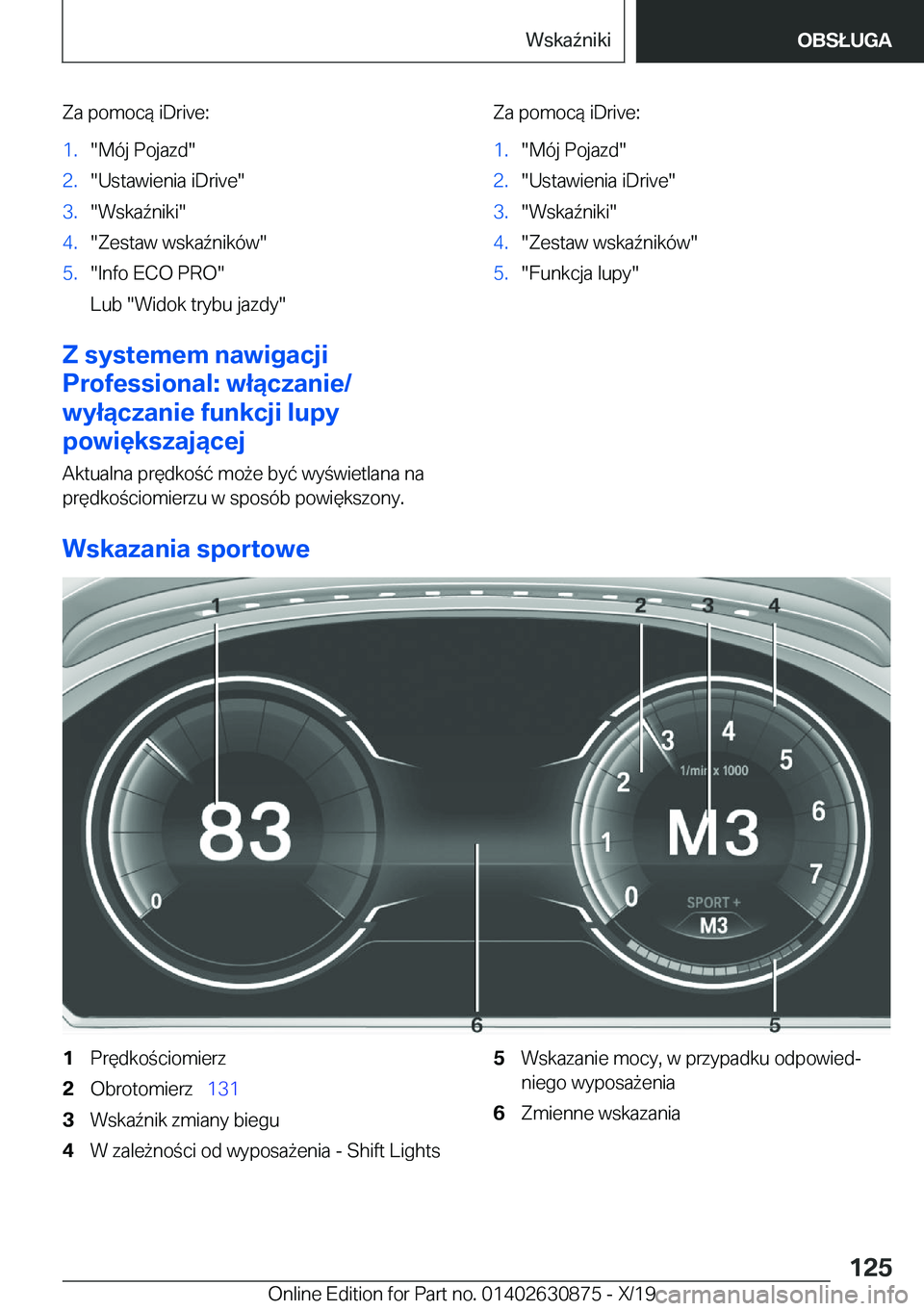 BMW 4 SERIES GRAN COUPE 2020  Instrukcja obsługi (in Polish) �Z�a��p�o�m�o�c�