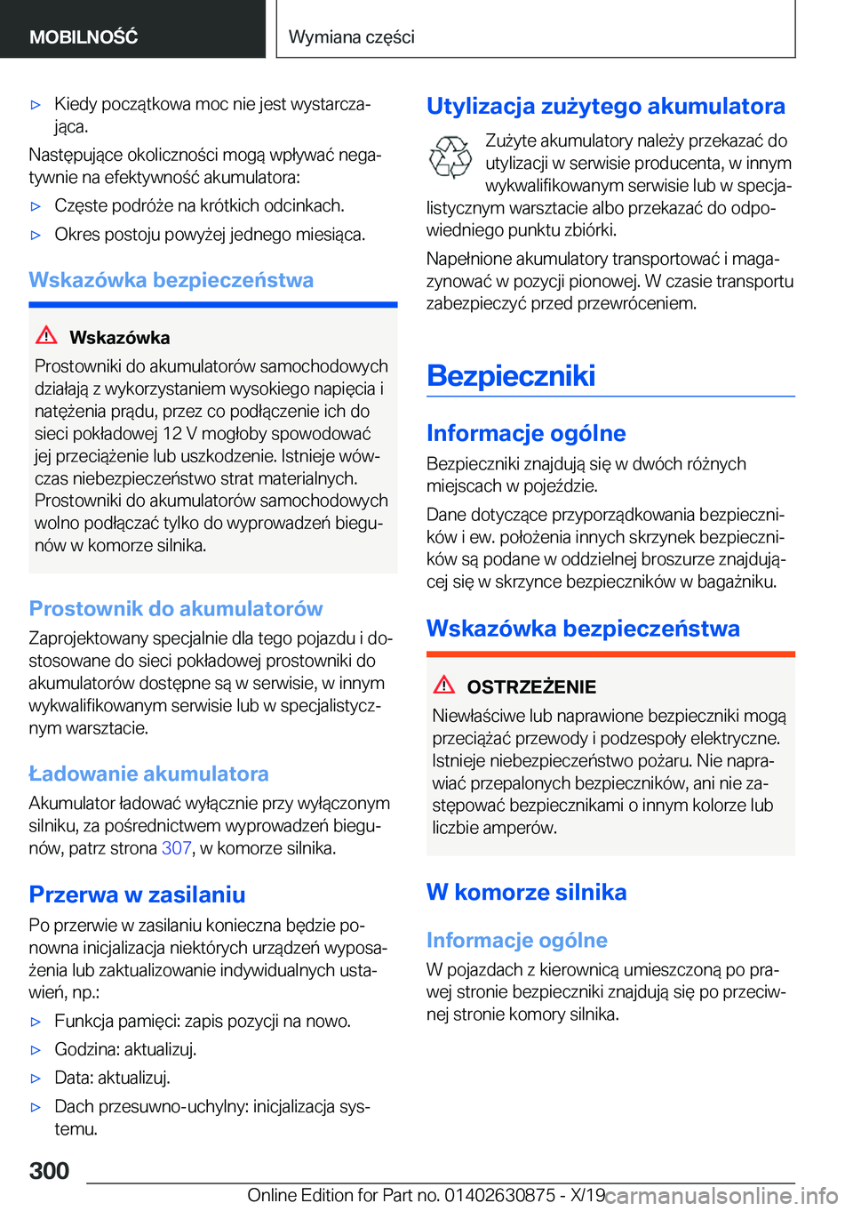 BMW 4 SERIES GRAN COUPE 2020  Instrukcja obsługi (in Polish) 'x�K�i�e�d�y��p�o�c�z�